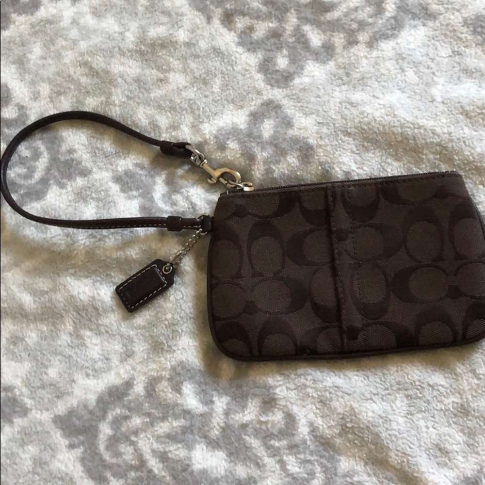 Coach wristlet